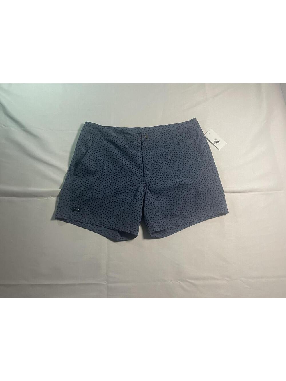 John Varvatos USA Polka Dot Shorts Blue Gray Men’s Size 30